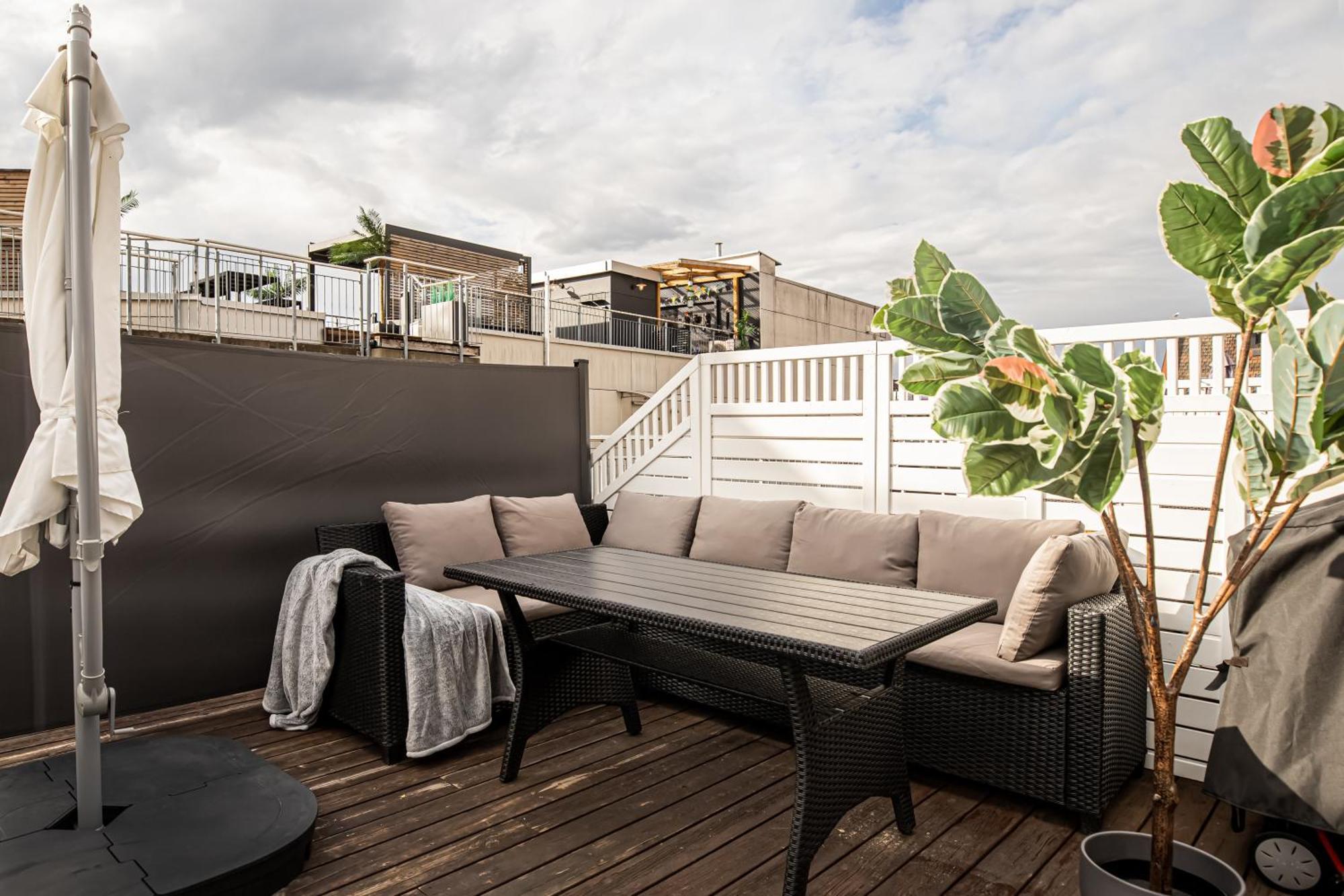 Ultracentral Duplex With Private Rooftop Terrace Oslo Eksteriør bilde