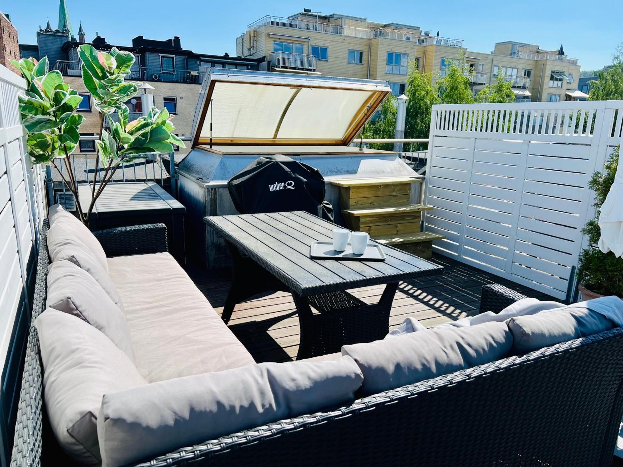 Ultracentral Duplex With Private Rooftop Terrace Oslo Eksteriør bilde