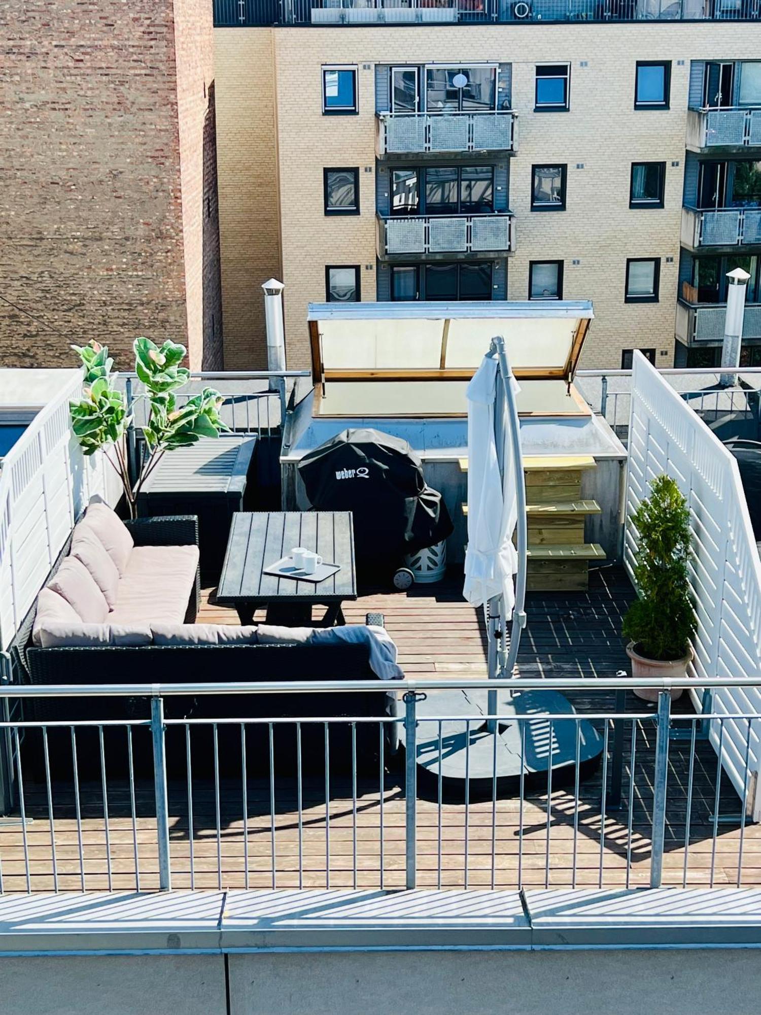 Ultracentral Duplex With Private Rooftop Terrace Oslo Eksteriør bilde